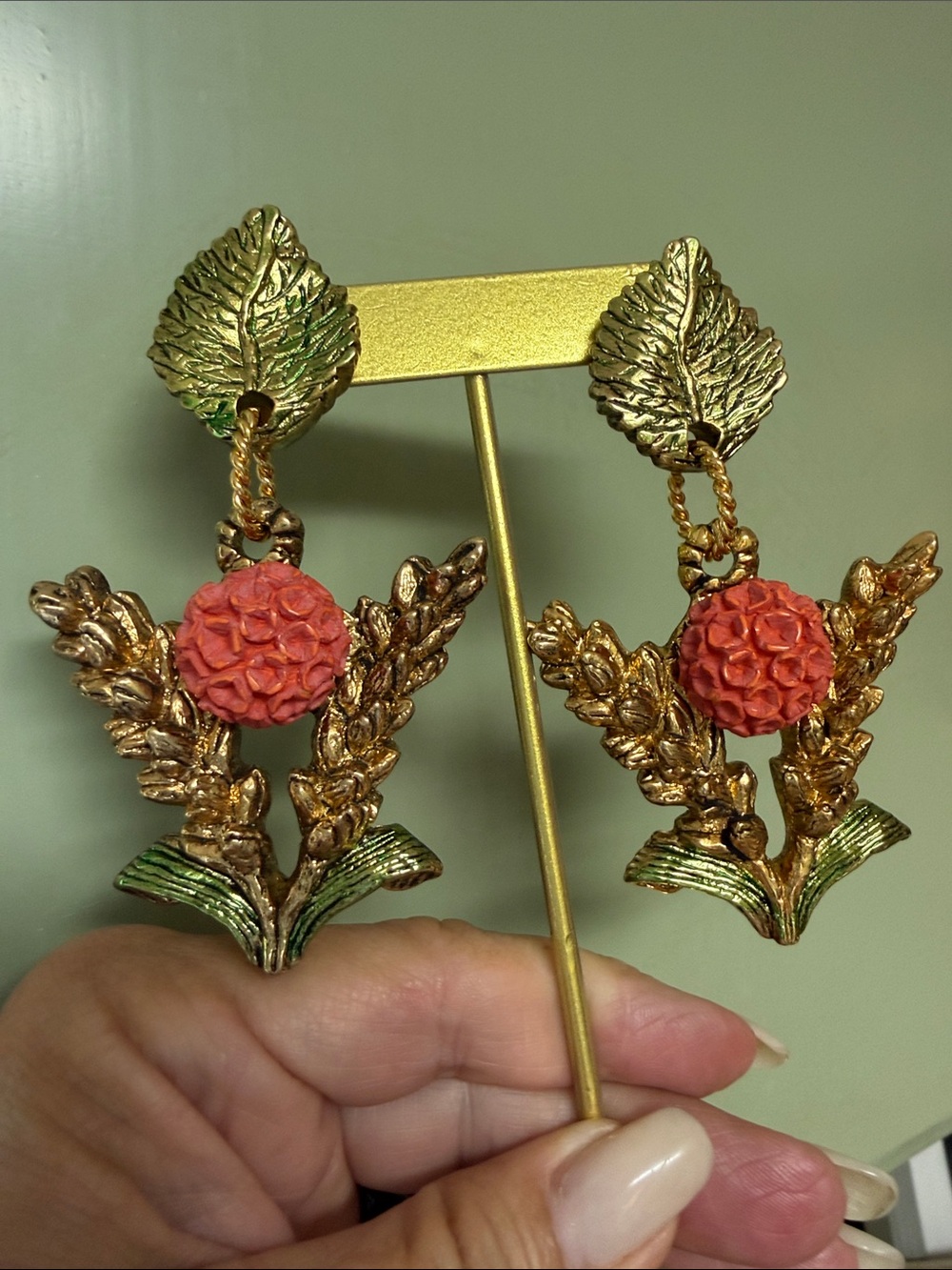 Frederic VOLLE Paris Vintage Earrings